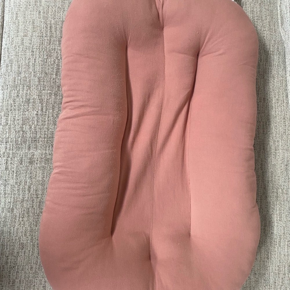 Kids Soft Lounger Cover in Dusty Pink - Picture 2 of 5